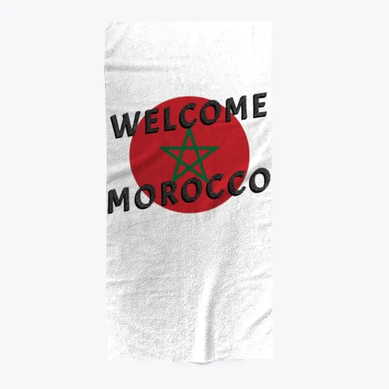 Welcome Morocco T-shirt vacation