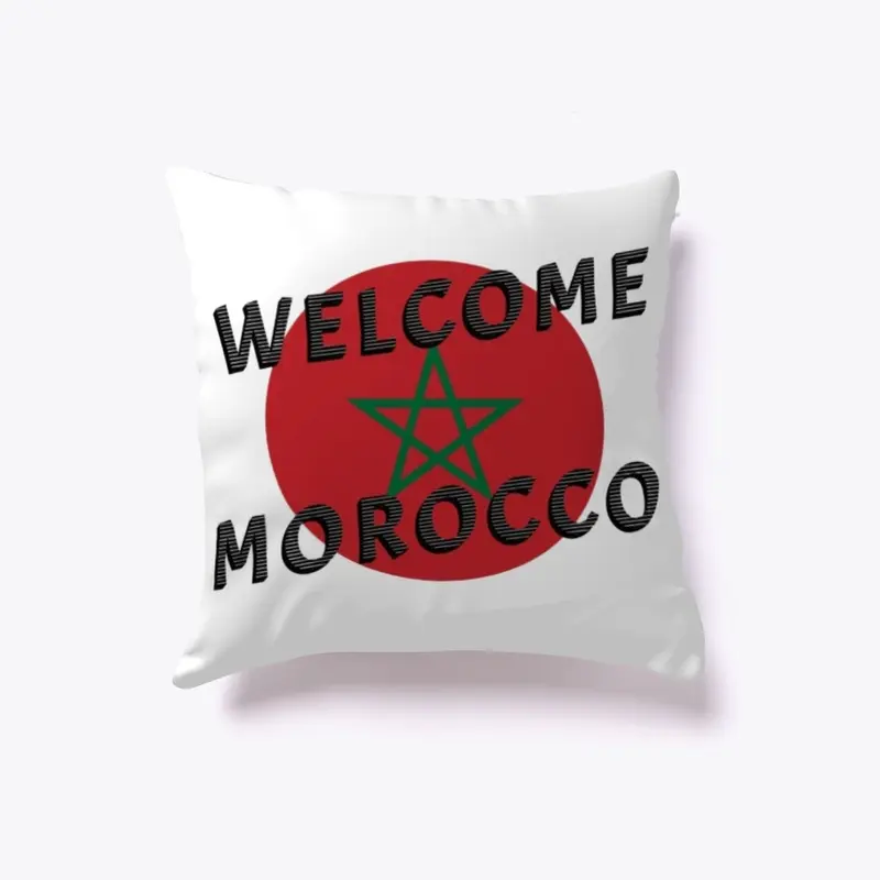 Welcome Morocco T-shirt vacation