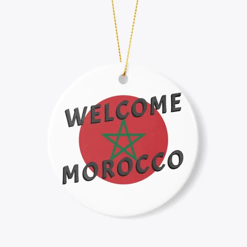 Welcome Morocco T-shirt vacation